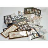 A large and comprehensive collection of Cigarette Cards, mostly vintage issues, various themes, some