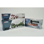 Corgi diecast truck issues comprising 'Heavy Haulage' - Foden S21 with Tank loader in the livery