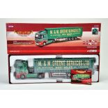 Corgi Diecast Model Truck issue comprising No. CC13821 Mercedes Actros Curtainside in the livery
