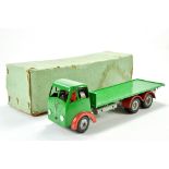 Shackleton Large Mechanical Foden Flatbed in Green with Red Trim. Mechanically maintained and