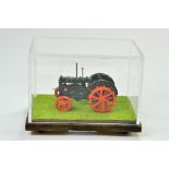 Browns Models 1/32 Model Farm Issue comprising Fordson N Tractor, in green, with metal wheels.