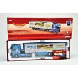 Corgi Diecast Model Truck issue comprising No. CC13247 DAF Fridge Trailer in the livery of