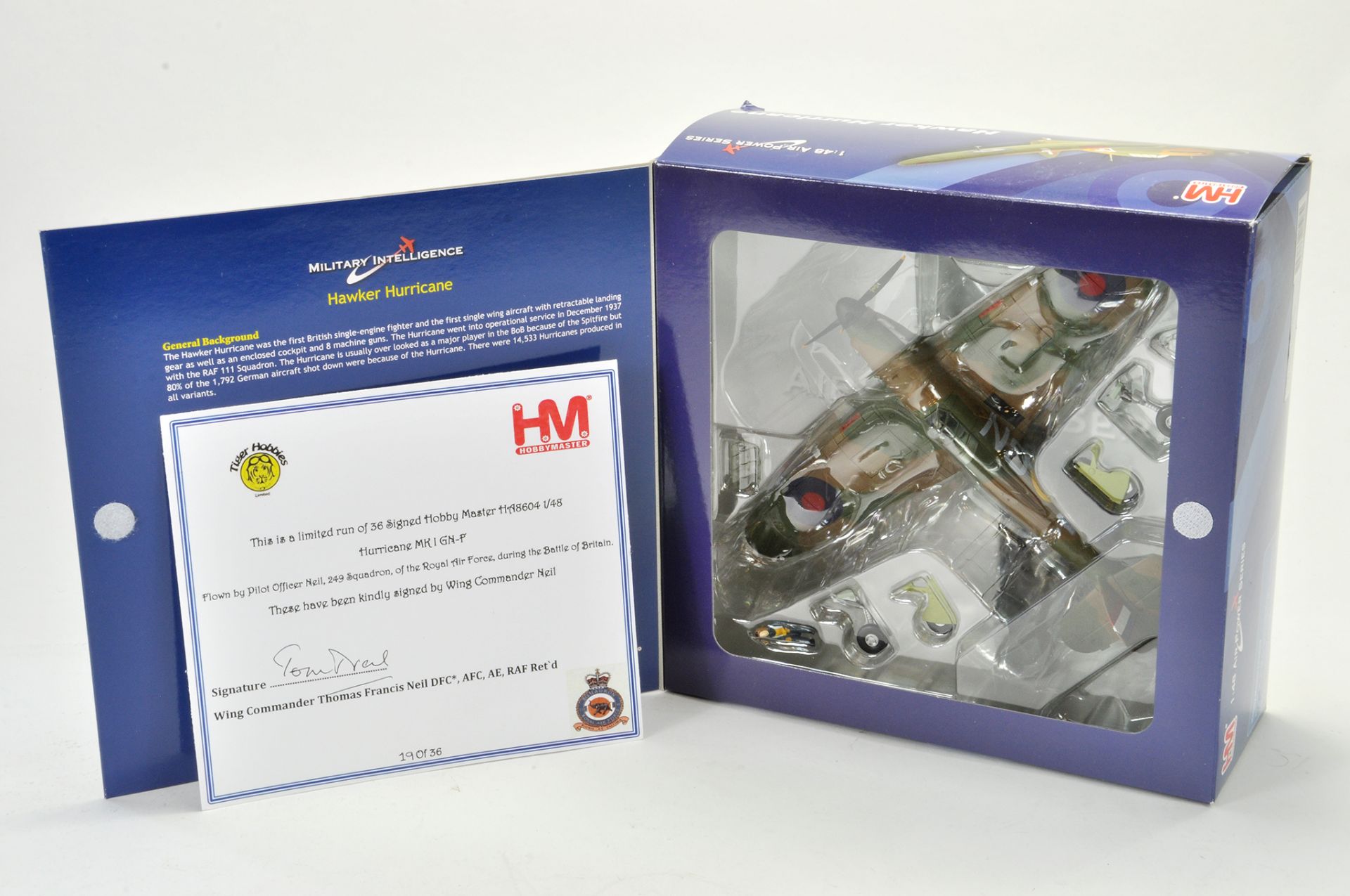 Limited Edition 19/36 Hobbymaster Diecast Aircraft Air Power Series 1/48 comprising no. HA8604