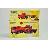 Corgi diecast truck issues comprising 'classics' - Two boxed issues including BRS liveried items.