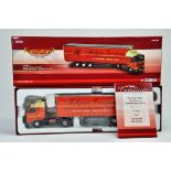 Corgi Diecast Model Truck issue comprising No. CC14803 Scania 113 Curtainside in the livery of