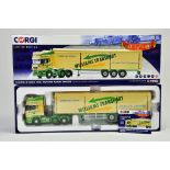 Corgi Diecast Model Truck issue comprising No. CC13746 Scania R Moving Floor Trailer in the livery