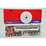 Corgi Diecast Model Truck issue comprising No. CC13712 Scania R Series Tanker in the livery of