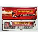 Corgi Diecast Model Truck issue comprising No. CC13243 DAF XF Space Cab Curtain Trailer in the