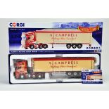 Corgi Diecast Model Truck issue comprising No. CC13753 Scania R Moving Floor Trailer in the livery