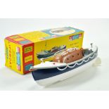 Telsalda Plastic Issue Boat. Missing some components but still good in original box.