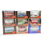 Nine Boxed EFE 1/76 Diecast Bus / Coach Issues comprising various examples. Excellent with boxes.