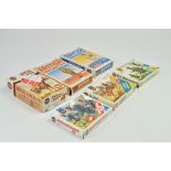 A Group of H0/00 Airfix Model Kits comprising Infantry, Cavalry, Bengal Lancer plus WWII British