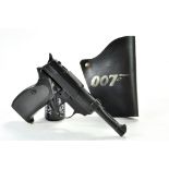 James Bond 007 Toy Pistol with Holster. Good mechanism, appears very good.
