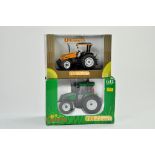 Universal Hobbies 1/32 Farm tractor duo comprising Valtra A750 plus Valtra C in Green. Excellent