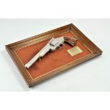 Franklin Mint The Wyatt Earp .44 Revolver. With Frame. Impressive piece.