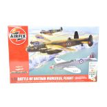 Airfix Plastic Model Kit comprising 1/72 Battle of Britain Memorial Flight. Looks to be complete.
