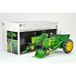 Ertl Precision Series 1/16 John Deere 720 Tractor with 80 Blade and 45 Loader. Has been on