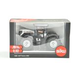 Siku 1/32 Farm issue comprising Blackline JCB Fastrac 4000 Tractor. Excellent, secured in box, not