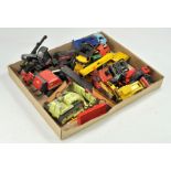 A group of commercial / farm related diecast inclusive of Corgi and other makers. Mostly with wear.