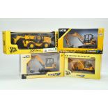 Britains 1/32 Farm issue comprising JCB Group of Mini Excavator issues. Generally very good, some