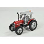 Universal Hobbies 1/32 Massey Ferguson 3080 Tractor with custom wheels. Excellent.