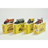 Four Varney Transport Replicas White Metal Built Commercial Models comprising Scammell, Leyland Cub,