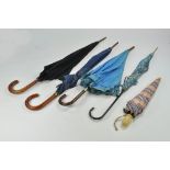 Antique / Vintage Umbrella assortment including 5 examples.