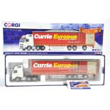 Corgi Diecast Model Truck issue comprising No. CC14040 Volvo FH Super Trailer in the livery of