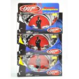 Johnny Lightning Trio of Boxed James Bond 007 Set issues. Not opened, hence excellent.