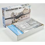 Trumpeter 1/48 model aircraft kit comprising Wellington MKIC. Appears complete and unstarted.