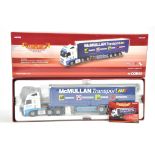 Corgi Diecast Model Truck issue comprising No. CC14020 Volvo Curtainside in the livery of