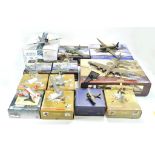 A collection of twelve diecast model aircraft comprising mostly Corgi plus Oxford, Franklin Mint