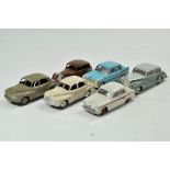 Dinky Diecast group including single Spot-On issue, some repaints, mostly with wear.