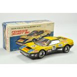 Taiyo Japanese battery operated tinplate issue comprising Ferrari 365GT BB. Appears excellent with