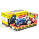 Britains Farm No. 9525 Fordson Super Major 'New Performance' Tractor with rear adapter. Generally