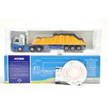 Corgi Diecast Model Truck issue comprising No. 76801 MAN Artic Flatbed in the livery of Stiller.