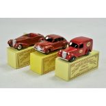 Trio of hard to find ODGI Toys of Yesteryear, comparable to Dinky including Esso delivery van.