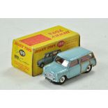 Dinky No. 199 Austin Seven Countryman in light blue with tan trim, chrome hubs. Generally