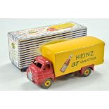 Dinky No. 923 Big Bedford "Heinz 57 Varieties" Sauce Bottle Issue Van. Red body cab and chassis with