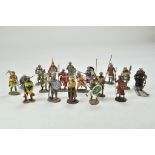 Del Prado group of Figures of various ancient historical themes. Mostly appear very good to