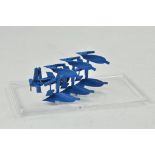 Scratch Built Lemken Type 1/32 3 furrow plough. Intricately assembled and excellent, with Perspex