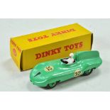 Dinky No. 236 Connaught Racing Car. Pale green body with red interior. Mid-green hubs RN '32' with a