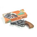 Vintage Toy Cap Pistol in original box. Good Working Mechanism.