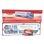 Corgi Diecast Model Truck issue comprising No. CC13731 Scania R Fridge Trailer in livery of