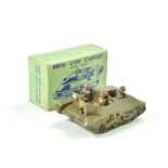 Britains No. 1876 Vintage issue Bren Gun Carrier with Crew. Generally very good to excellent, some