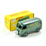 French Dinky No. 560 Fourgon Peugeot Post Van 'Postes'. Dark green body with 'POSTES' in yellow on