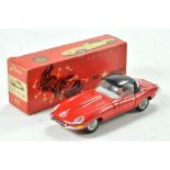 Tekno Kirk No. 927 Jaguar E Type in Red with Black Hood. Generally excellent, only the slightest