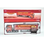 Corgi 1/50 Diecast Truck issue comprising No.CC15206 MAN TG-X Curtainside in the livery of DJB