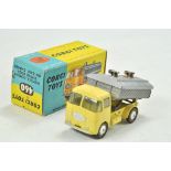 Corgi No. 460 Neville Cement Tipper on ERF Chassis. Lemon Cab and chassis with silver tipper body,