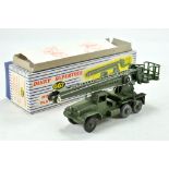 Dinky No. 667 Missile Servicing Platform Vehicle. Complete with inset and instruction leaflet. A
